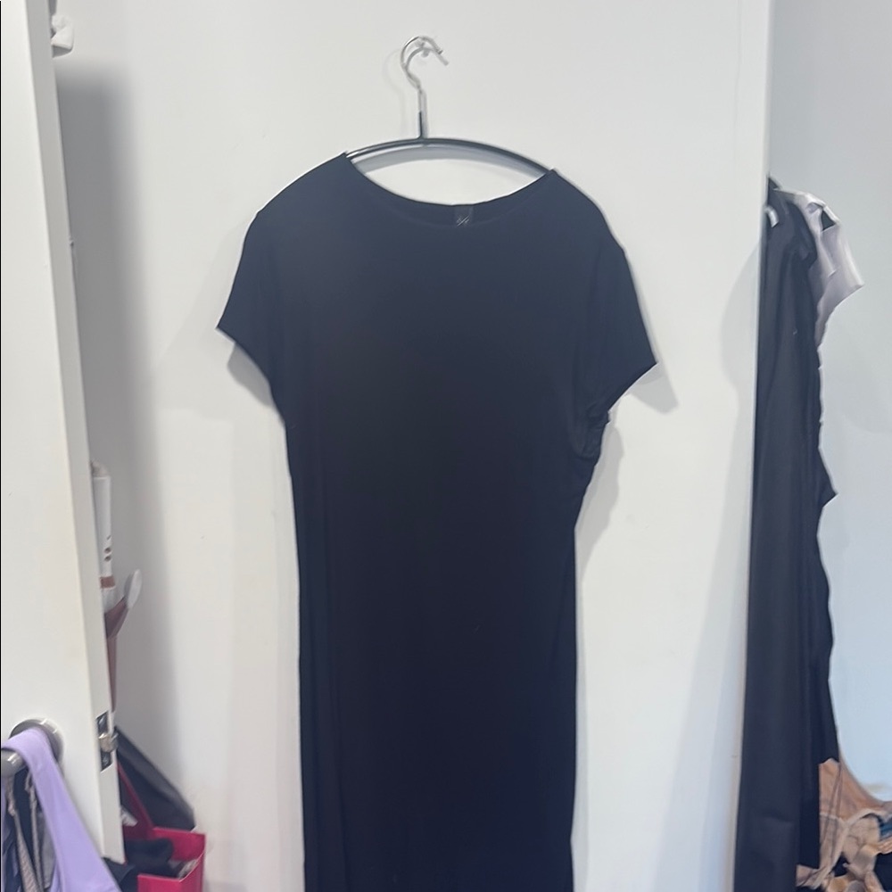 Gentle fawn black lined dress